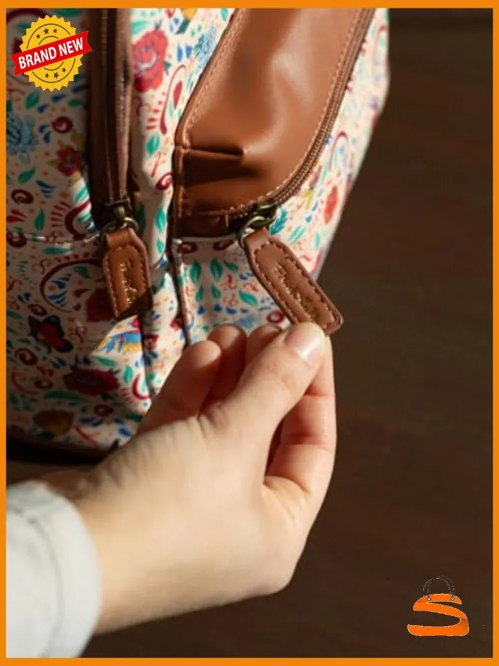 Frida Kahlo Backpack Daypack School Bag 11x10x5 inches 10L Rucksack